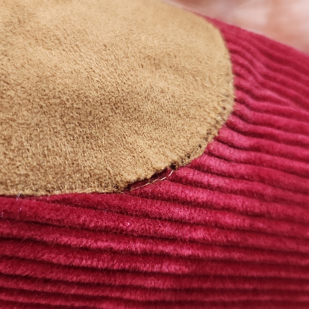 Orvis Red Corduroy Blazer Barn Coat Size 6 - Picture 11 of 13
